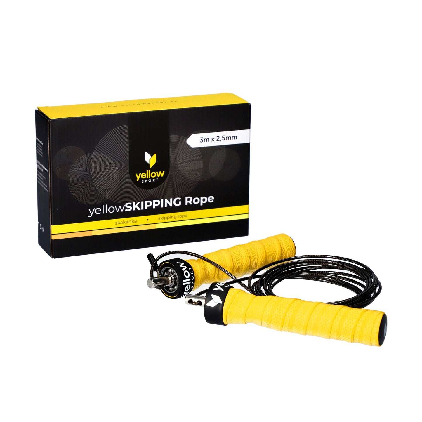 Yellow sport sippuband