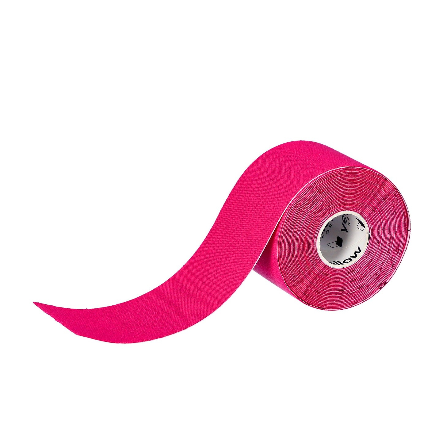 Yellow sport - Bleikt "Kinesiology Tape" – 5 cm x 5 m
