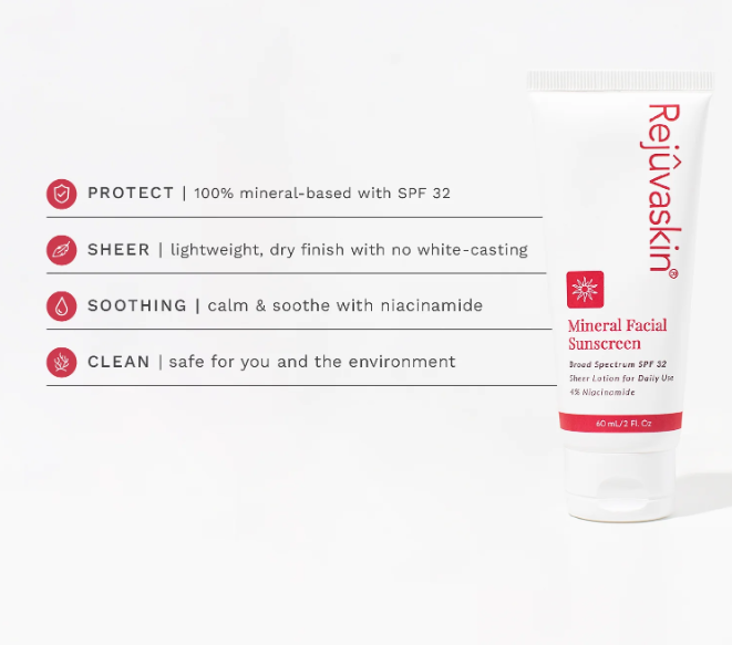 Rejuvaskin "Mineral Facial" sólarvörn