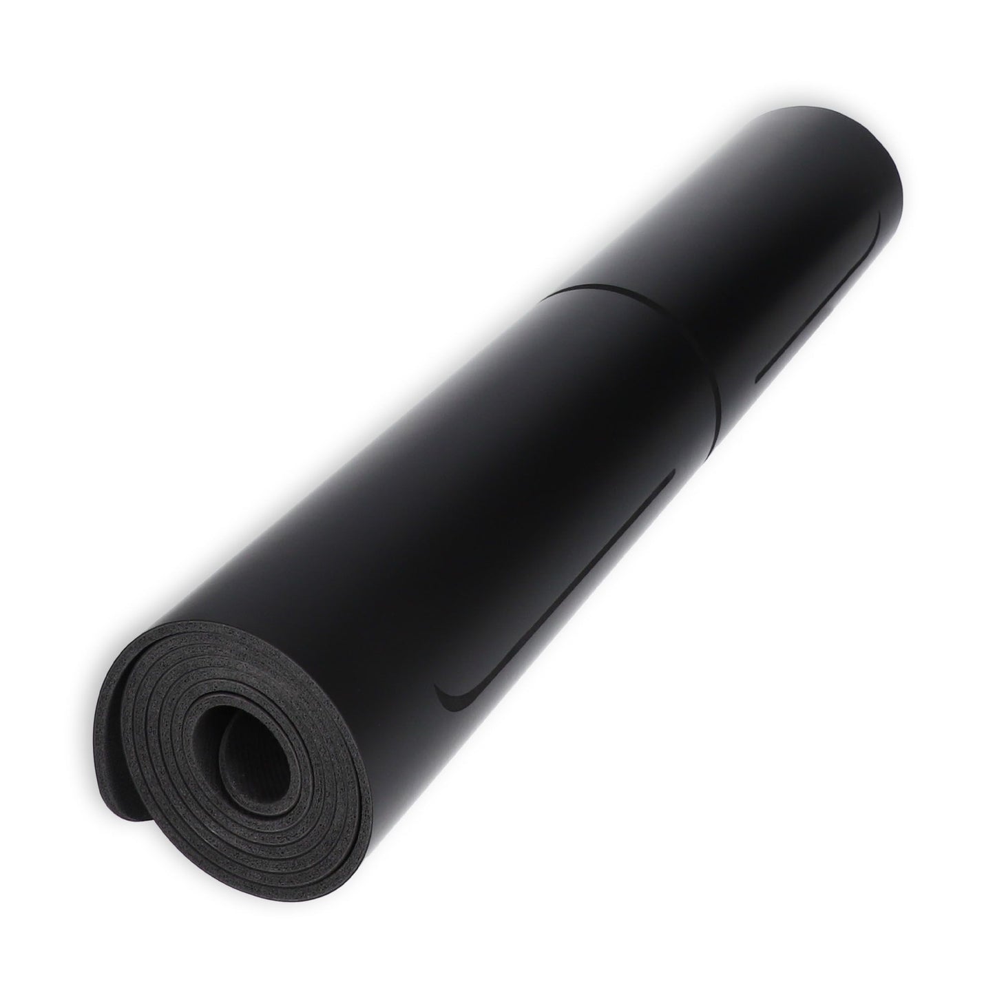 Yellow sport - Svört "Yoga Rubber" Jógadýna