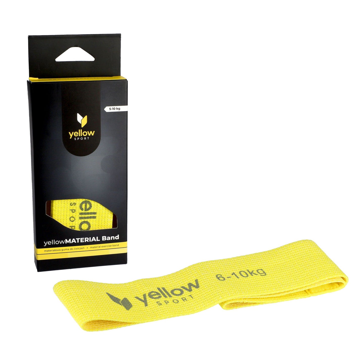 Yellow sport "mini band" 6-10 kg - Gult