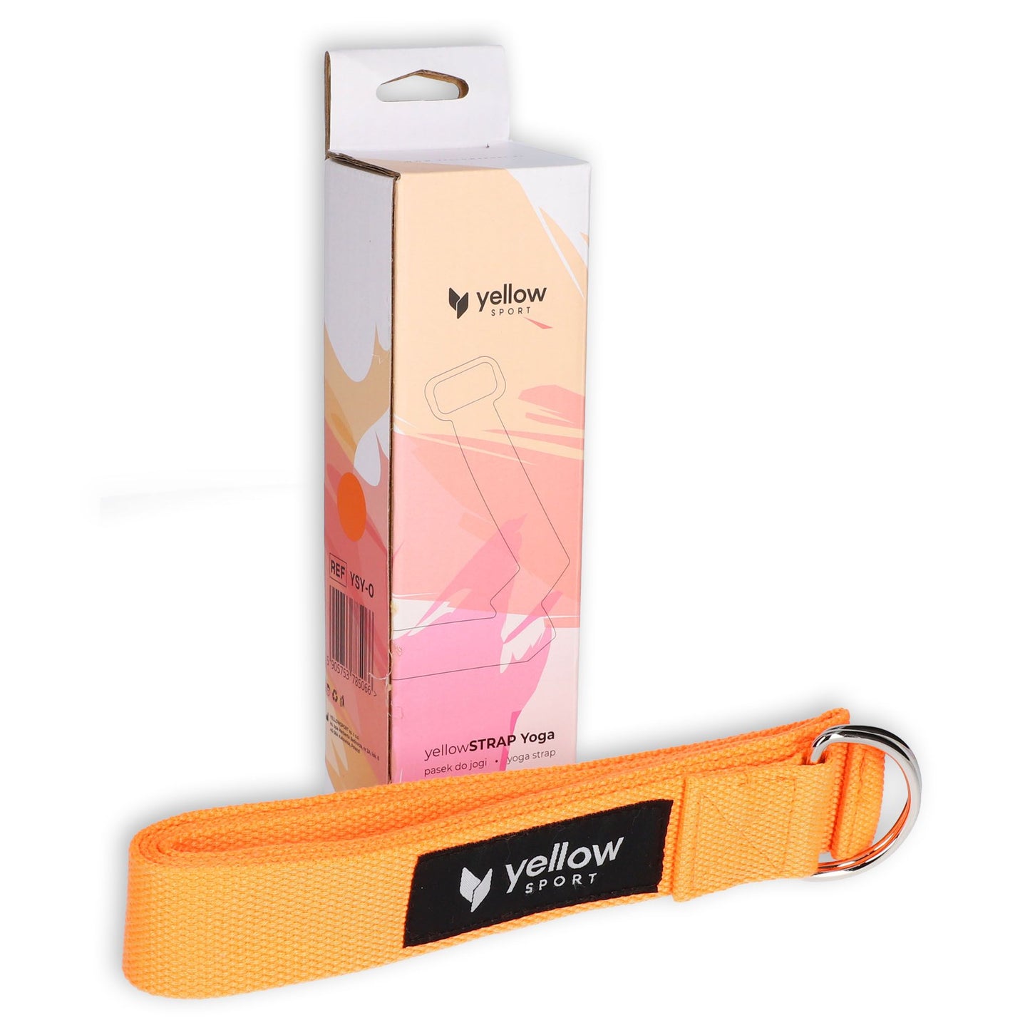 Yellow sport - Appelsínugulur jógastrappi