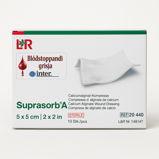 Blóðstoppandi grisja - Suprasorb A