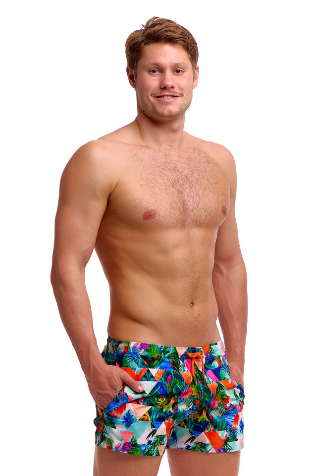 Funky Trunks -Shorty Shorts Sundstuttbuxur - Menn