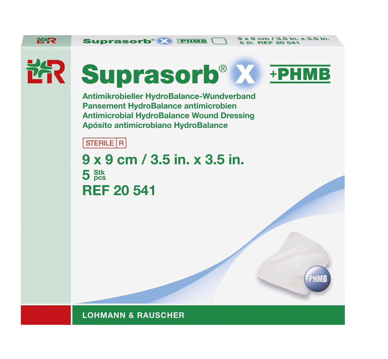 Suprasorb X + PHMB -fjölhæf sáragrisja
