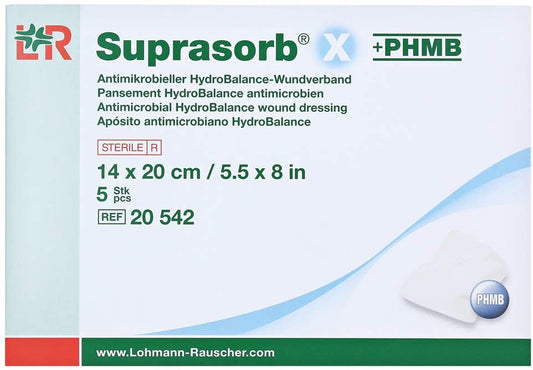 Suprasorb X + PHMB -fjölhæf sáragrisja