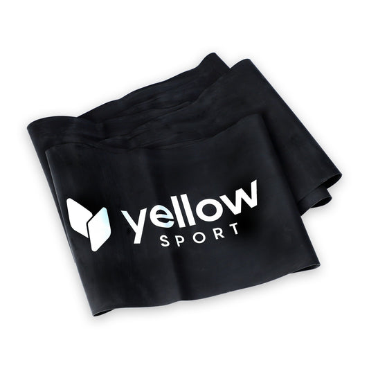 Yellow sport - Svört Flöt æfingateygja, 12-15kg
