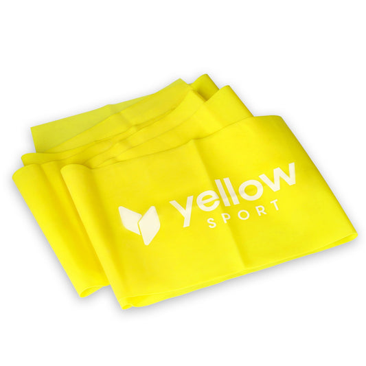 Yellow sport - Gul Flöt æfingateygja, 1-2kg