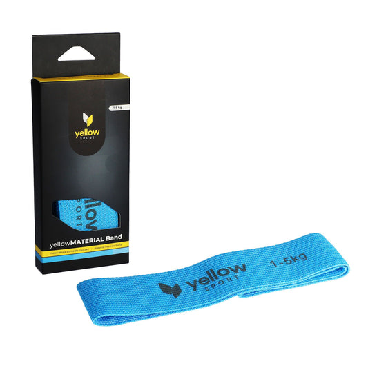 Yellow sport "mini band" 1-5 kg - Blátt